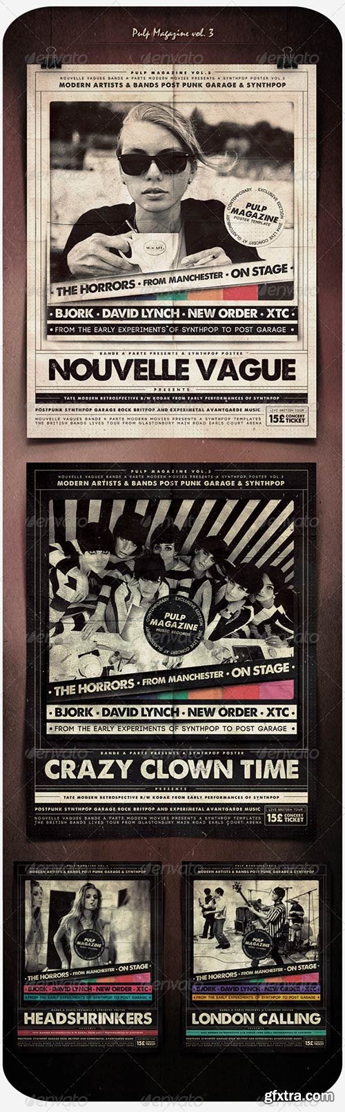 GraphicRiver - Pulp Magazine Vol. 3 6699246 GraphicRiver - Pulp Magazine Vol. 3 6699246