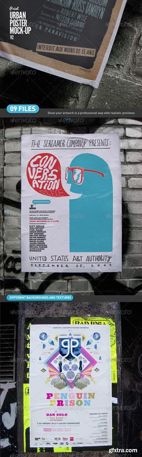 GraphicRiver - Urban Poster Mock-Up v2 4551690 GraphicRiver - Urban Poster Mock-Up v2 4551690