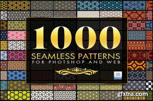 1000 Seamless Web Patterns - Bundle PNG, PAT 589620