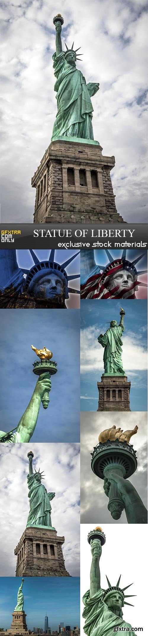 Statue of Liberty, 8  x  UHQ JPEG