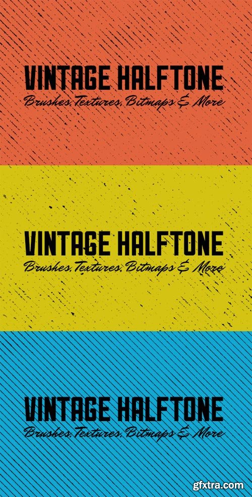 Vintage Halftone – Brushes, Textures and More Vintage Halftone – Brushes, Textures and More