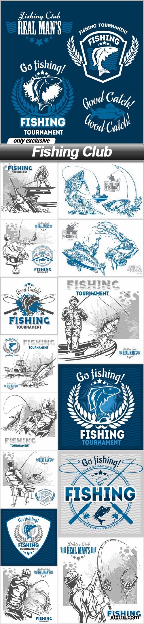 Fishing Club - 15 EPS