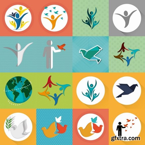 Collection picture vector logo illustration of the business campaign 28-25 EPS Collection picture vector logo illustration of the business campaign 28-25 EPS