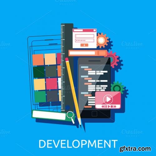 CreativeMarket Web Development Concept 583383