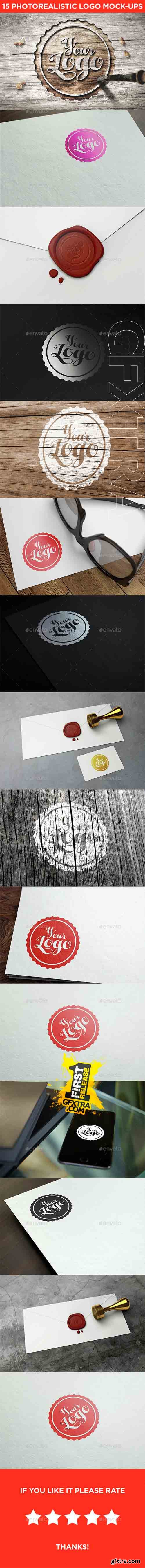 GR - 15 Realistic Logo Mock-Ups Vol.2 14991000 GR - 15 Realistic Logo Mock-Ups Vol.2 14991000