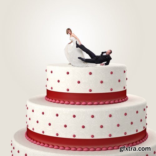 Wedding Funny Cake - 5 UHQ JPEG