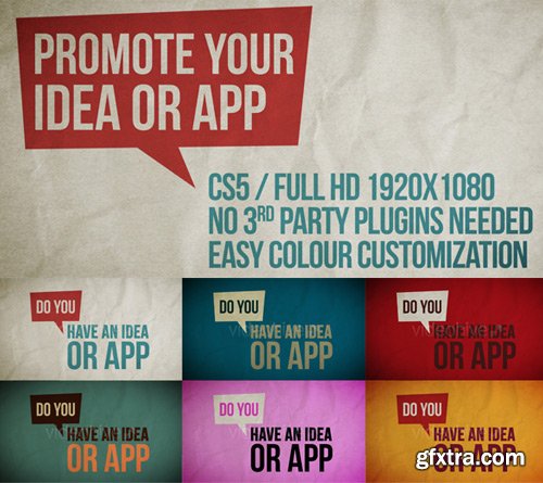 Videohive - Promote Your Idea - App Or Service - 6190530