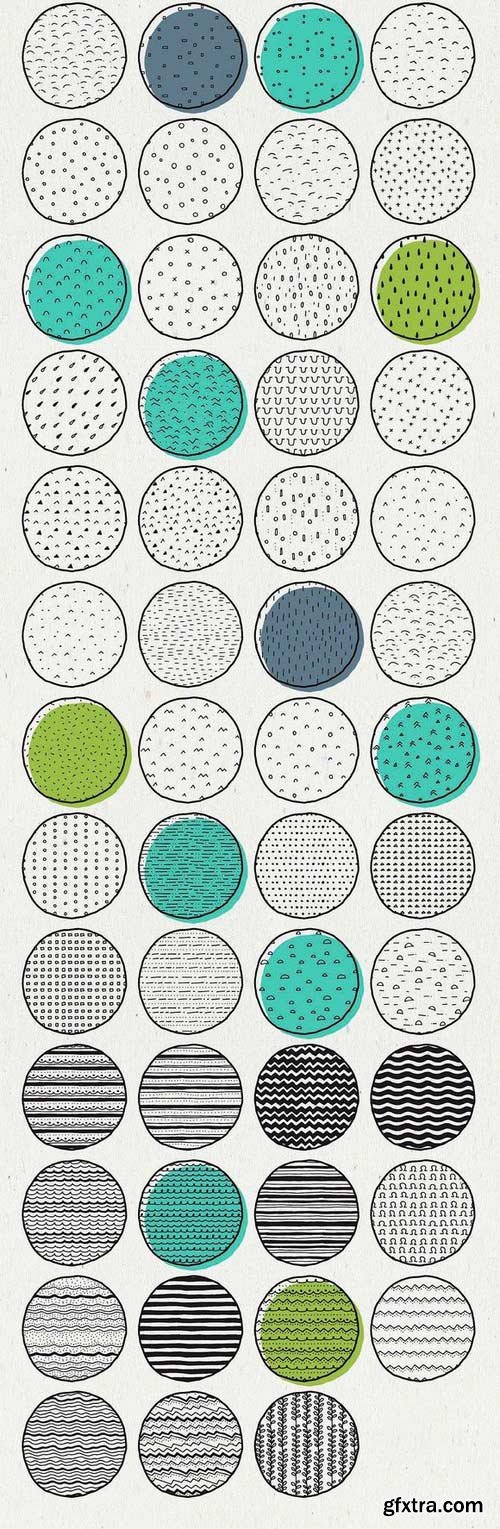 CM - HandSketched Seampless Patterns II 580179 CM - HandSketched Seampless Patterns II 580179