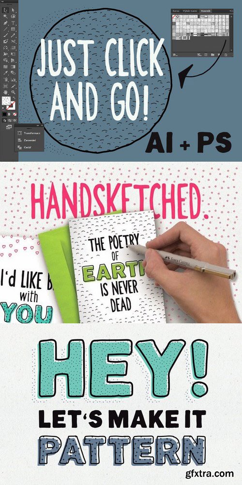 CM - HandSketched Seampless Patterns II 580179 CM - HandSketched Seampless Patterns II 580179