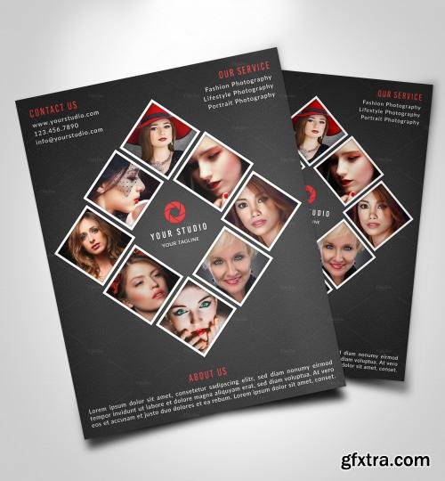 CreativeMarket Photography Flyer Template 590498