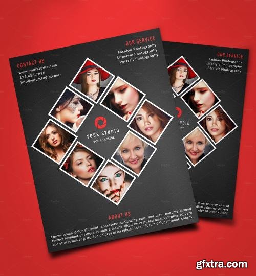 CreativeMarket Photography Flyer Template 590498