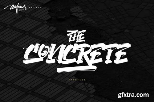 CreativeMarket The Concrete Typeface 587742