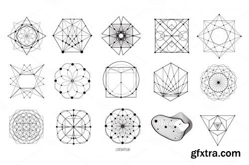 CreativeMarket Vector geometry shape 17 574810
