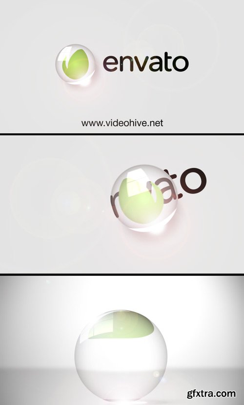 Videohive - Logo on Glass Ball - 11392891