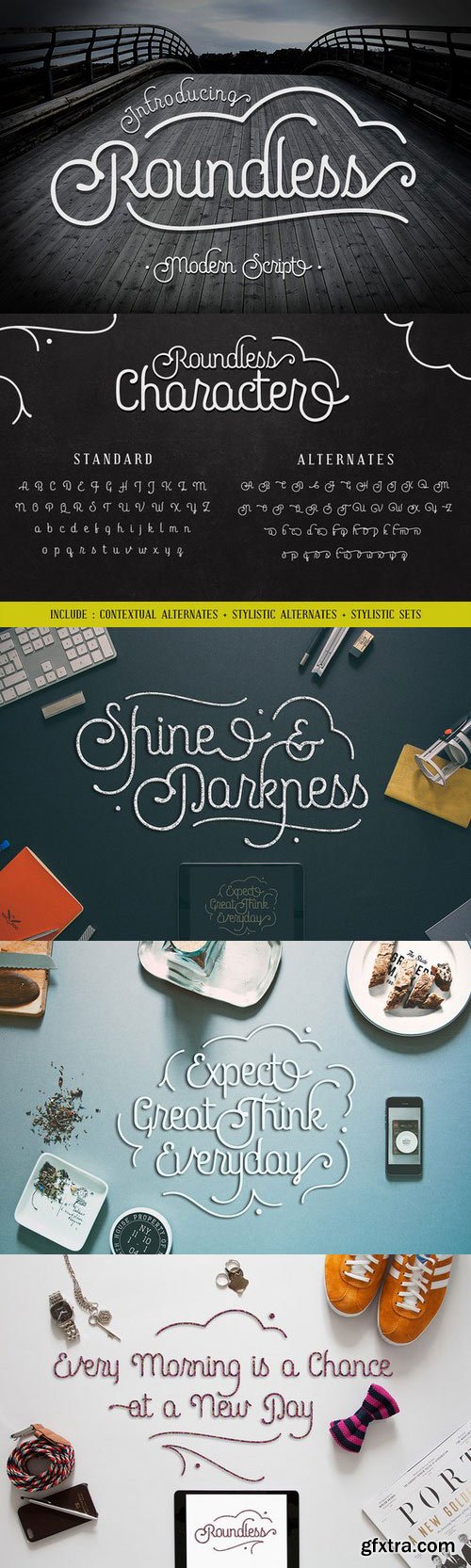 CM - Roundless Script 588559