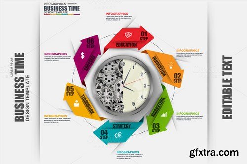 CM - Business Time Infographics 586843