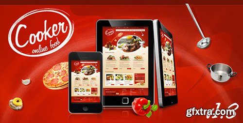 ThemeForest - Cooker v1.3 - Restaurant Premium HTML Theme - 2947539