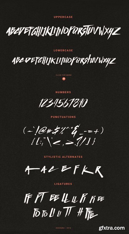 CM - Basic Instinct Typeface 512049