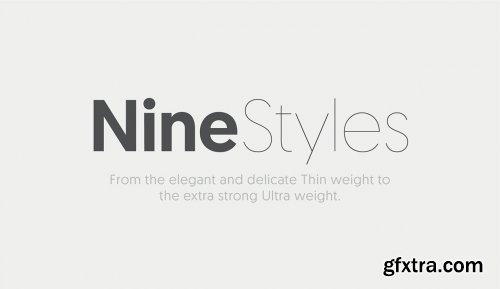 Geomanist Font Family 9xOTF