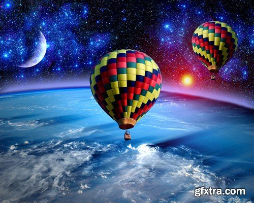 Fairy Tale Balloon Moon 10X JPEG