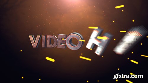 Videohive Cinematic Tunnel Logo Text Reveal 8768350