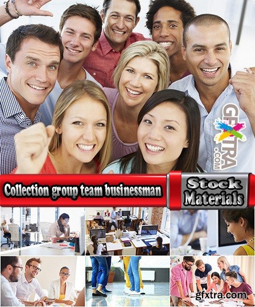 Collection group team businessman people man woman office jobs 25 HQ Jpeg