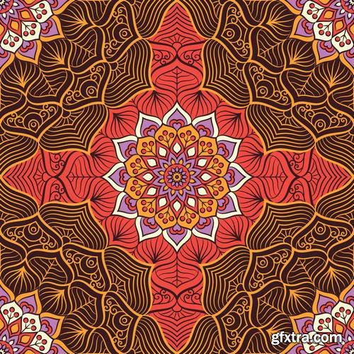 Seamless Pattern - Vintage Decorative Elements 1