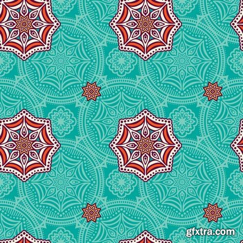 Seamless Pattern - Vintage Decorative Elements 1