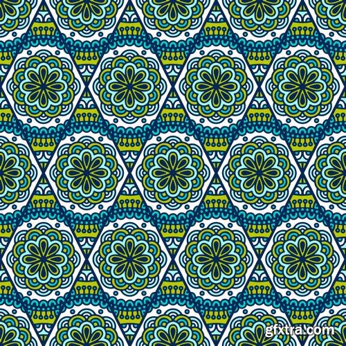Seamless Pattern - Vintage Decorative Elements 1