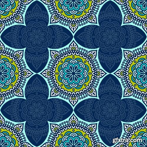 Seamless Pattern - Vintage Decorative Elements 1