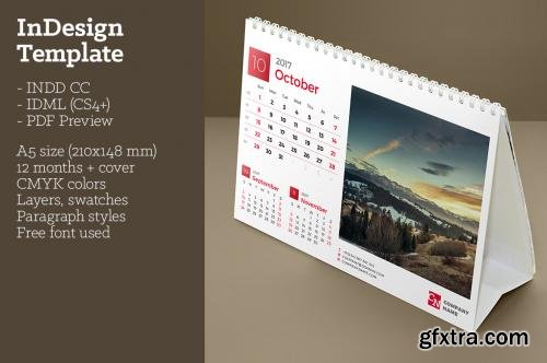 CreativeMarket Desk Calendar 2017 (DC10) 607800