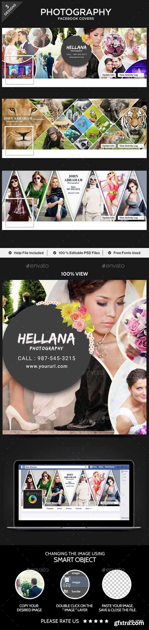 GR - Photography Facebook Covers - 3 Designs 15012695 GR - Photography Facebook Covers - 3 Designs 15012695