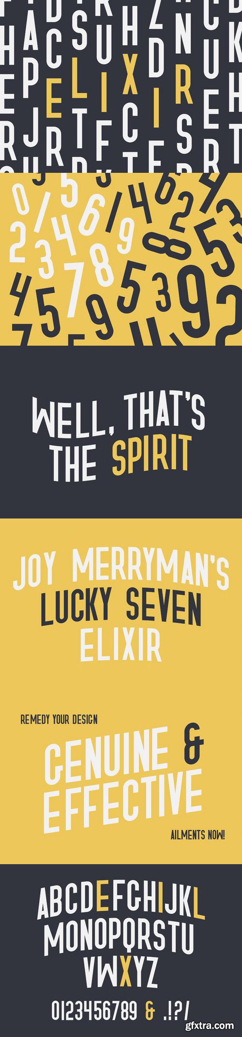 CM - Elixir Typeface 604446