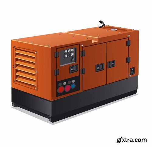 Collection generator power industrialization 25 EPS
