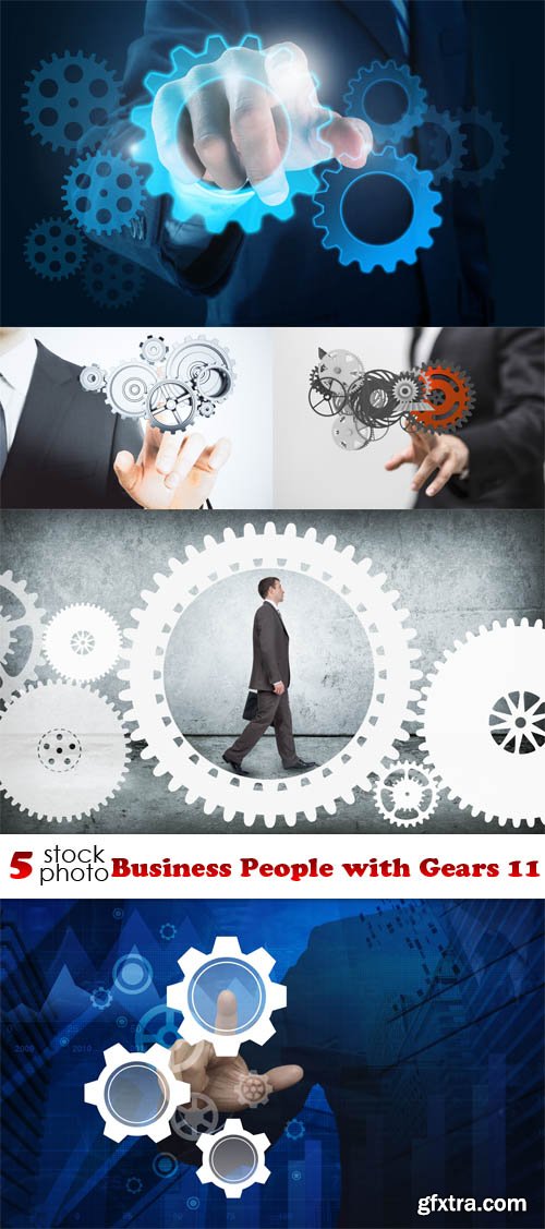 Photos - Business People with Gears 11