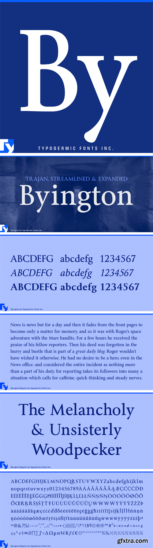 Byington Font Family