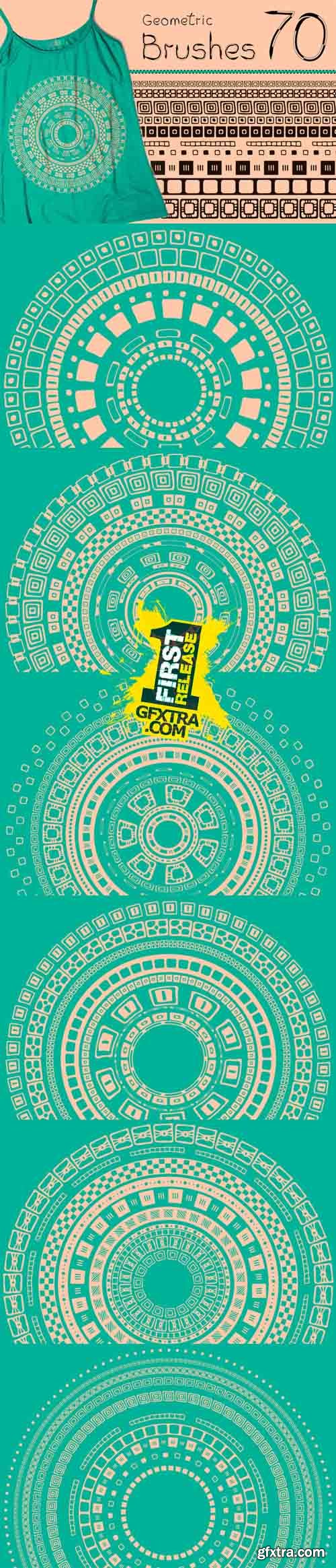 CM - Geometric Brushes - Square 614247 CM - Geometric Brushes - Square 614247