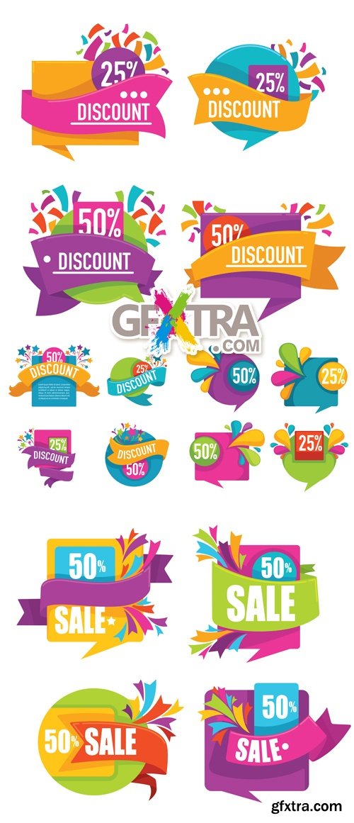 Sale Banners Vector 2