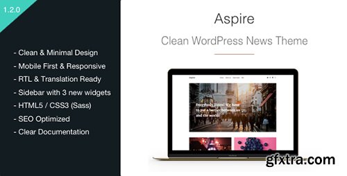 ThemeForest - Aspire v1.2.0 - News & Magazine Clean WordPress Theme - 15086977