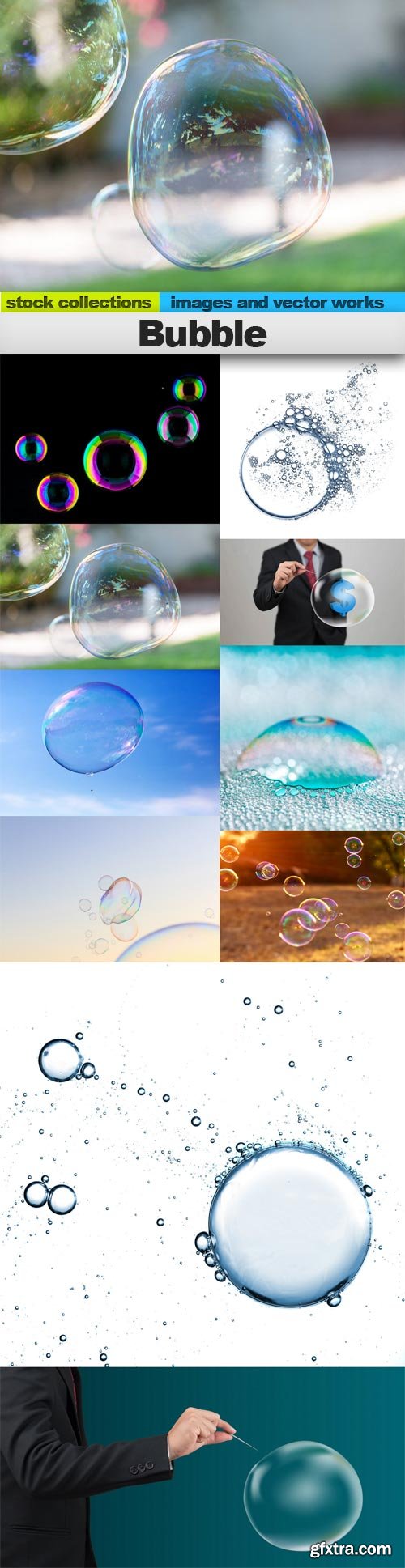 Bubble, 10 x UHQ JPEG