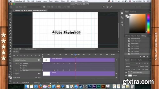 Animation in Photoshop: Create an Amazing Motion Typography (part 1)