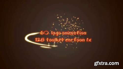 Videohive 60 Quick Cartoon Logo Reveal Pack &128 Cartoon FX in 9 Packs 13026904