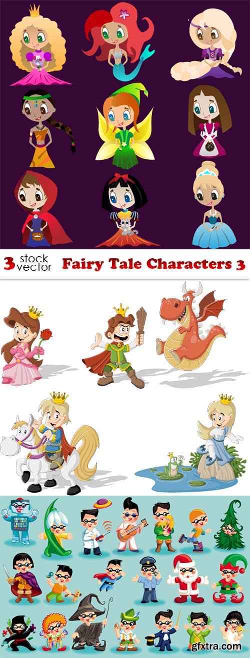 Vectors - Fairy Tale Characters 3