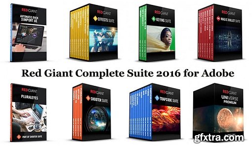 Red Giant Complete Suite 2016 for Adobe & FCP X (16.04.2016) MacOSX