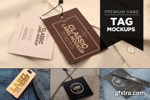 CM - 14 Premium Hang Tag Mockups Vol. 2 547355 CM - 14 Premium Hang Tag Mockups Vol. 2 547355