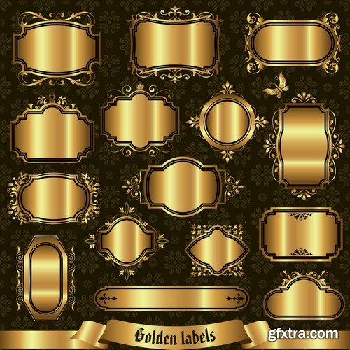 Golden labels 15X EPS