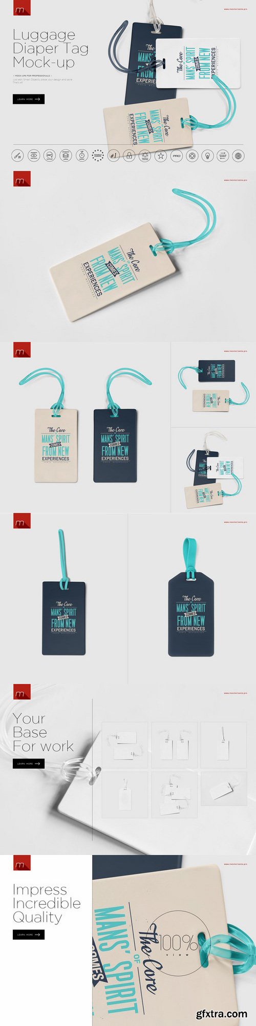 CM - Luggage Diaper Tag Mock-up 615332 CM - Luggage Diaper Tag Mock-up 615332