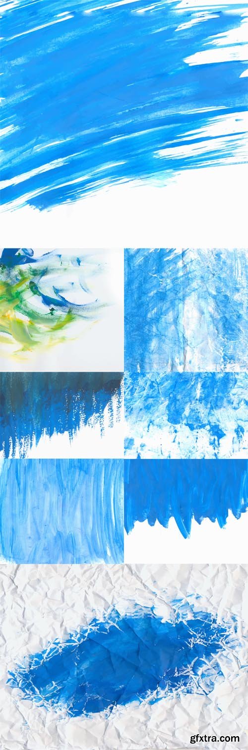 Vector Set - Abstract Acrylic Paint Backgrounds Vector Set - Abstract Acrylic Paint Backgrounds
