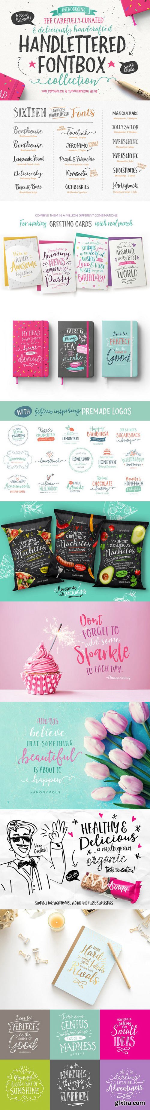 The Handlettered Fontbox 645736