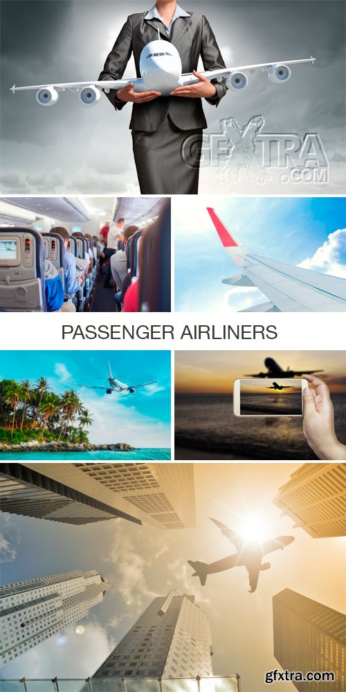 Amazing SS - Passenger Airliners, 25xJPG